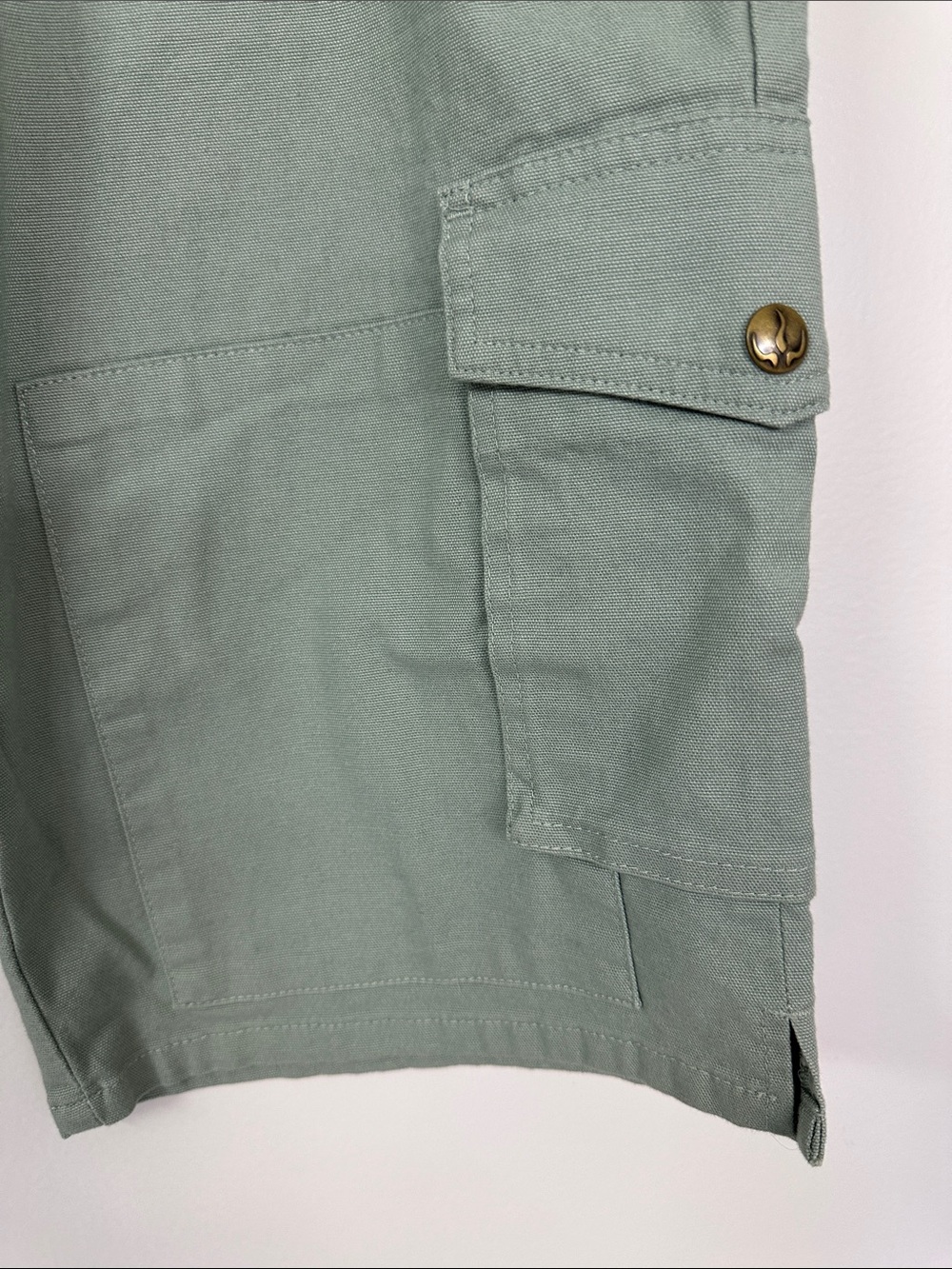 NWT PrAna Shorts Cami Knicker Sage Green Women’s Size Large - Picture 3 of 9